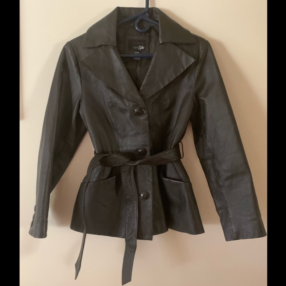 Genuine leather jacket